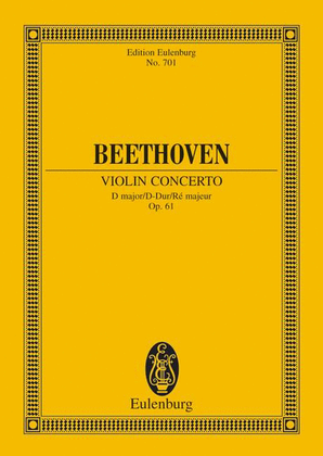Violin Concerto D major