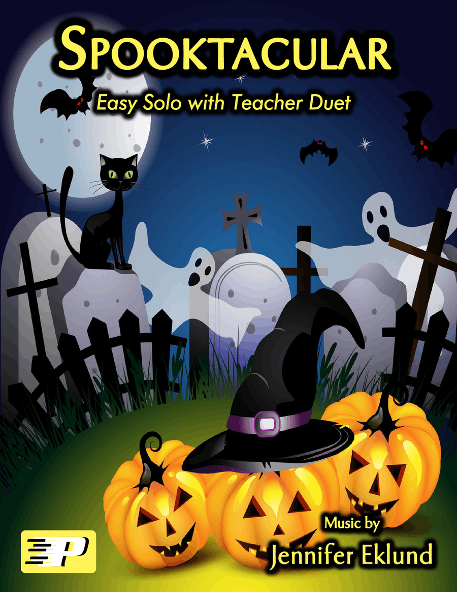 Spooktacular (Beginner Solo with Teacher Duet) Piano Method scores gallery preview page 1