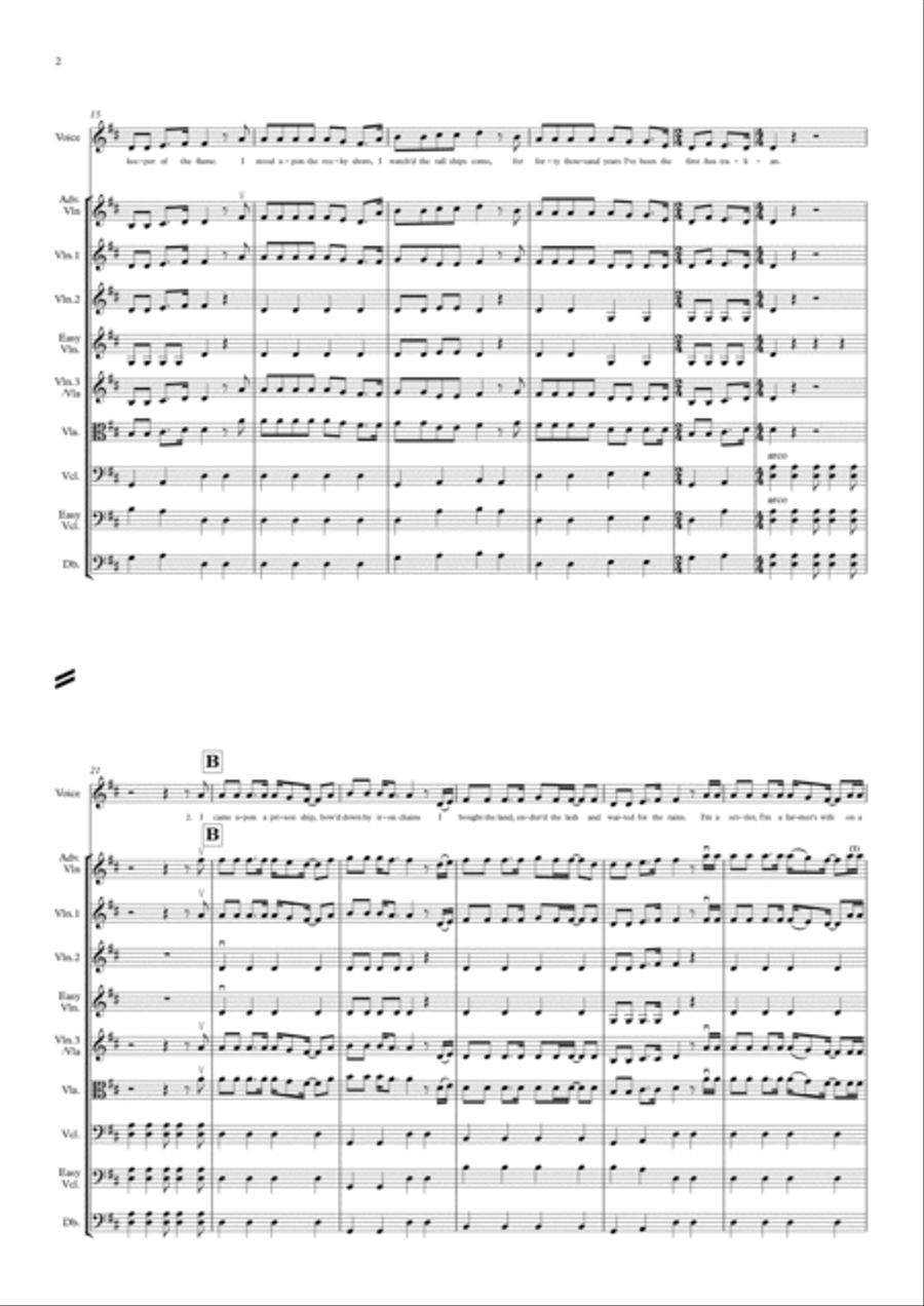 I Am Australian String Orchestra scores gallery preview page 2