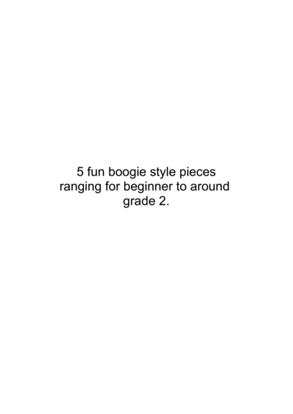 5 Piano Boogies for Kids image number null