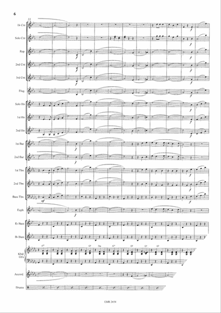 Die Perle von Tirol Brass Band scores gallery preview page 7