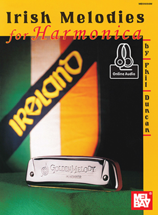 Book cover for Irish Melodies for Harmonica