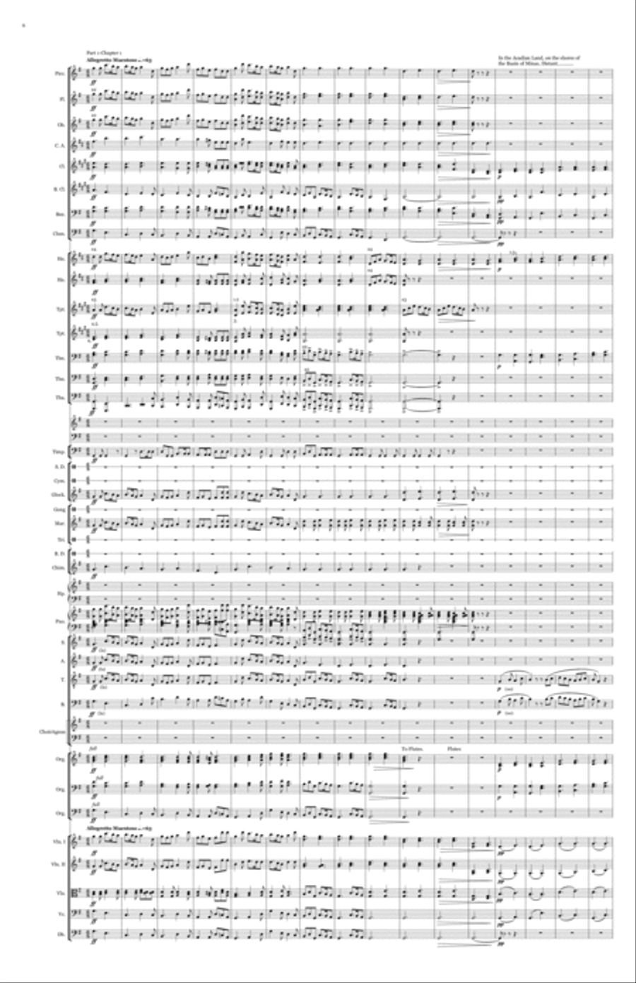 Evangeline – Complete Score Divisi scores gallery preview page 6