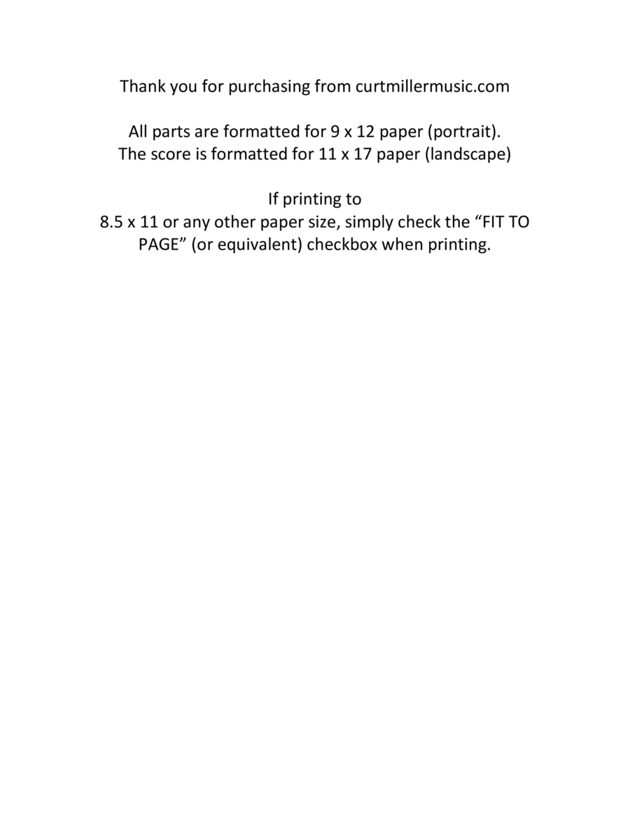 Invitation Jazz Ensemble scores gallery preview page 1