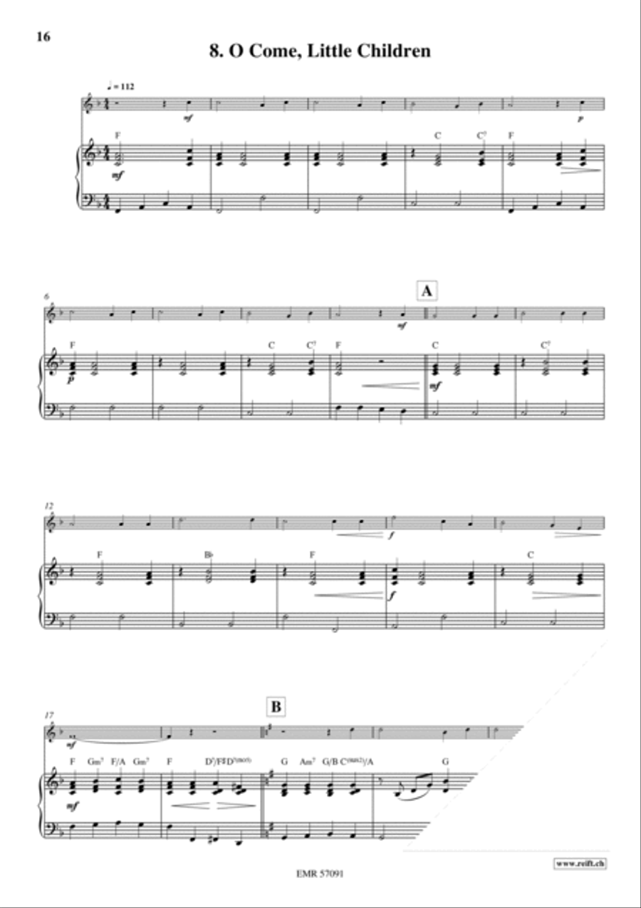 18 Christmas Songs Soprano Recorder scores gallery preview page 11