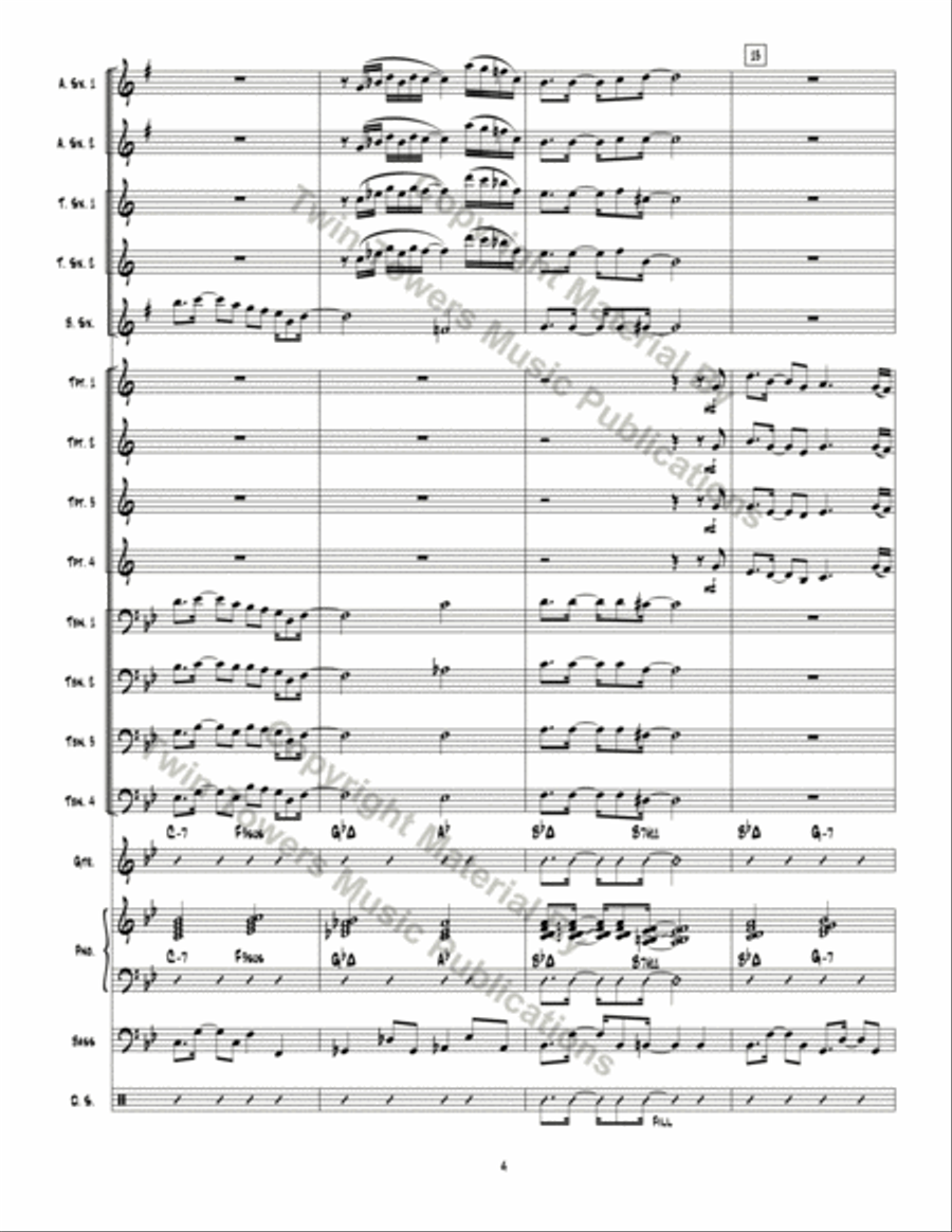 Boss of Funk Jazz Ensemble scores gallery preview page 5