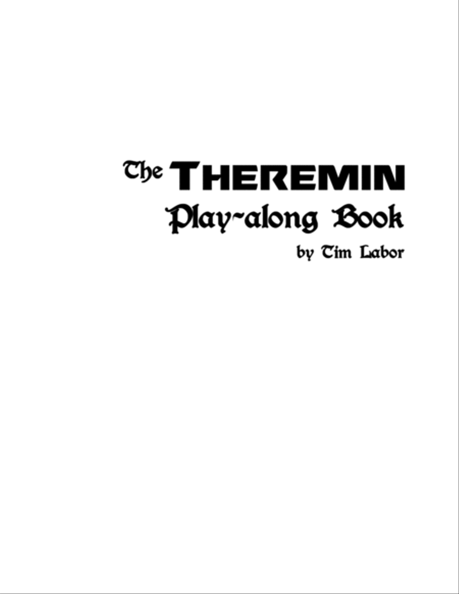 The Theremin Play Along Book Piccolo scores gallery preview page 2