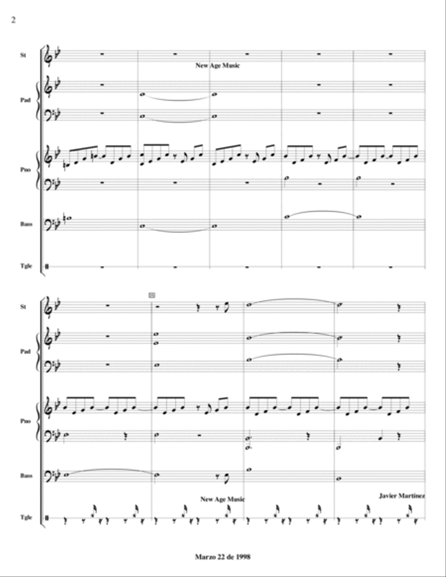 Proverbios del Confin Proverbios del Confin Percussion Ensemble scores gallery preview page 3