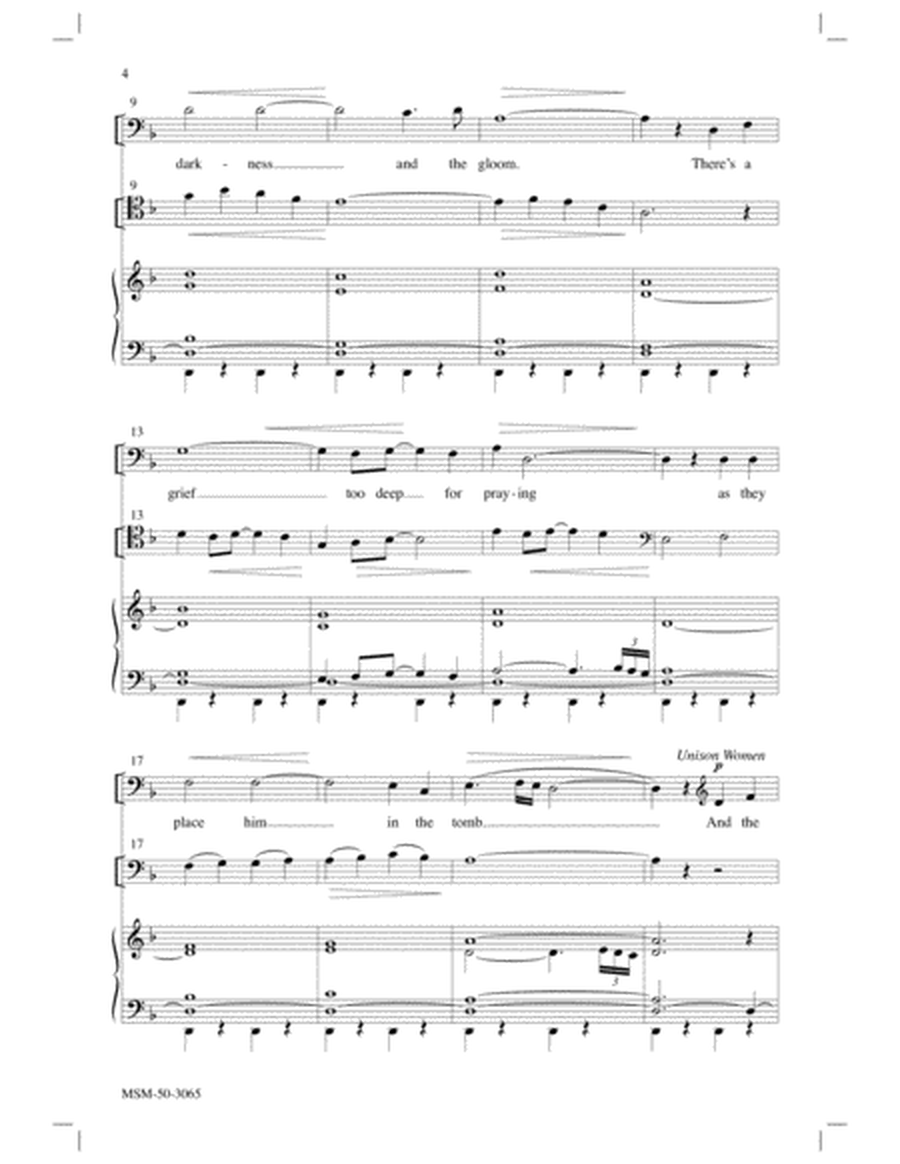 There's a Sunday Coming Soon (Downloadable Choral Score)