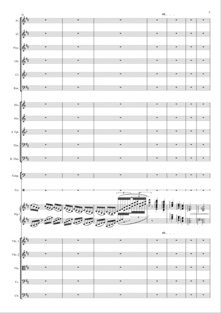 VALSE DES FLEUR №13 THE NUTCRACKER BALLET VALSE DES FLEUR №13 THE NUTCRACKER BALLET Full Orchestra scores gallery preview page 6
