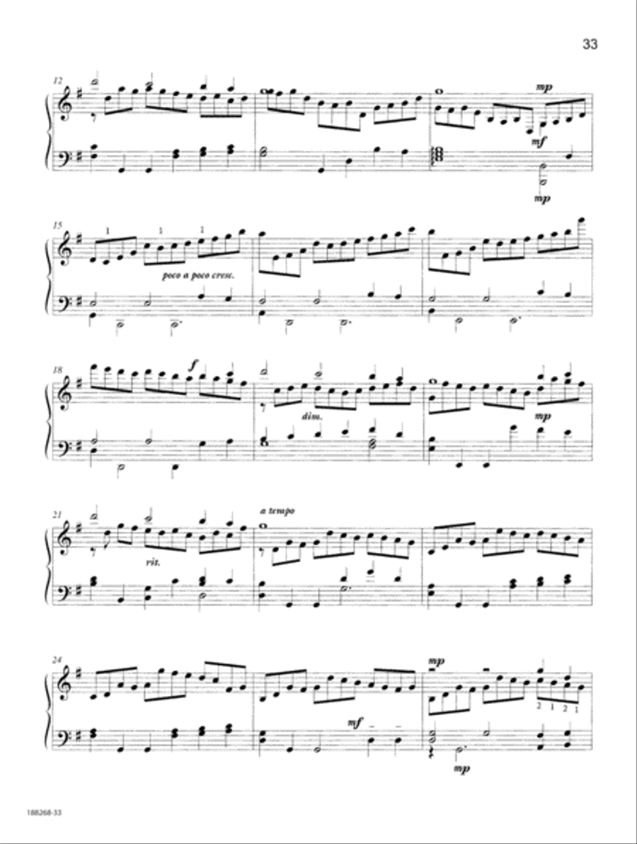 Prepare Him Room - Book and Listening CD Piano Solo scores gallery preview page 21