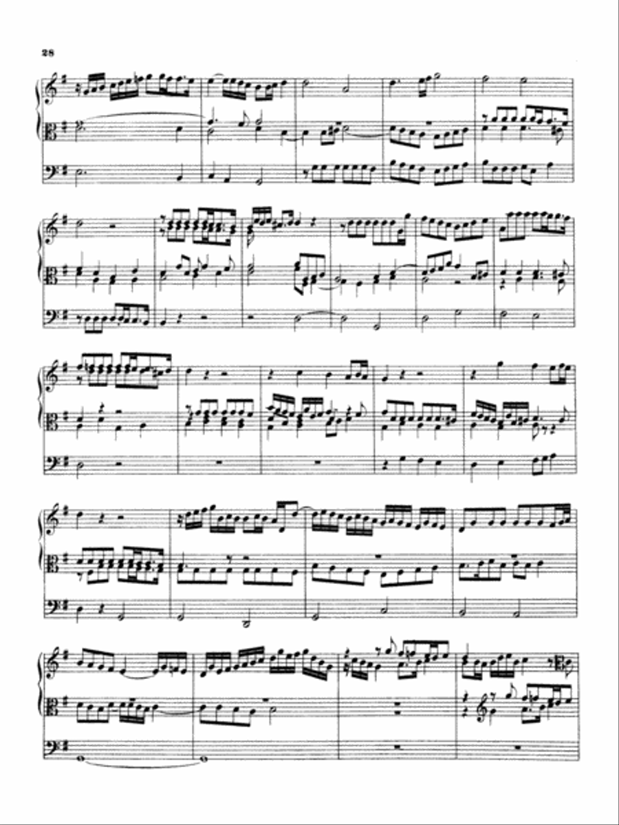 Buxtehude: Organ Works, Volume III Organ scores gallery preview page 2