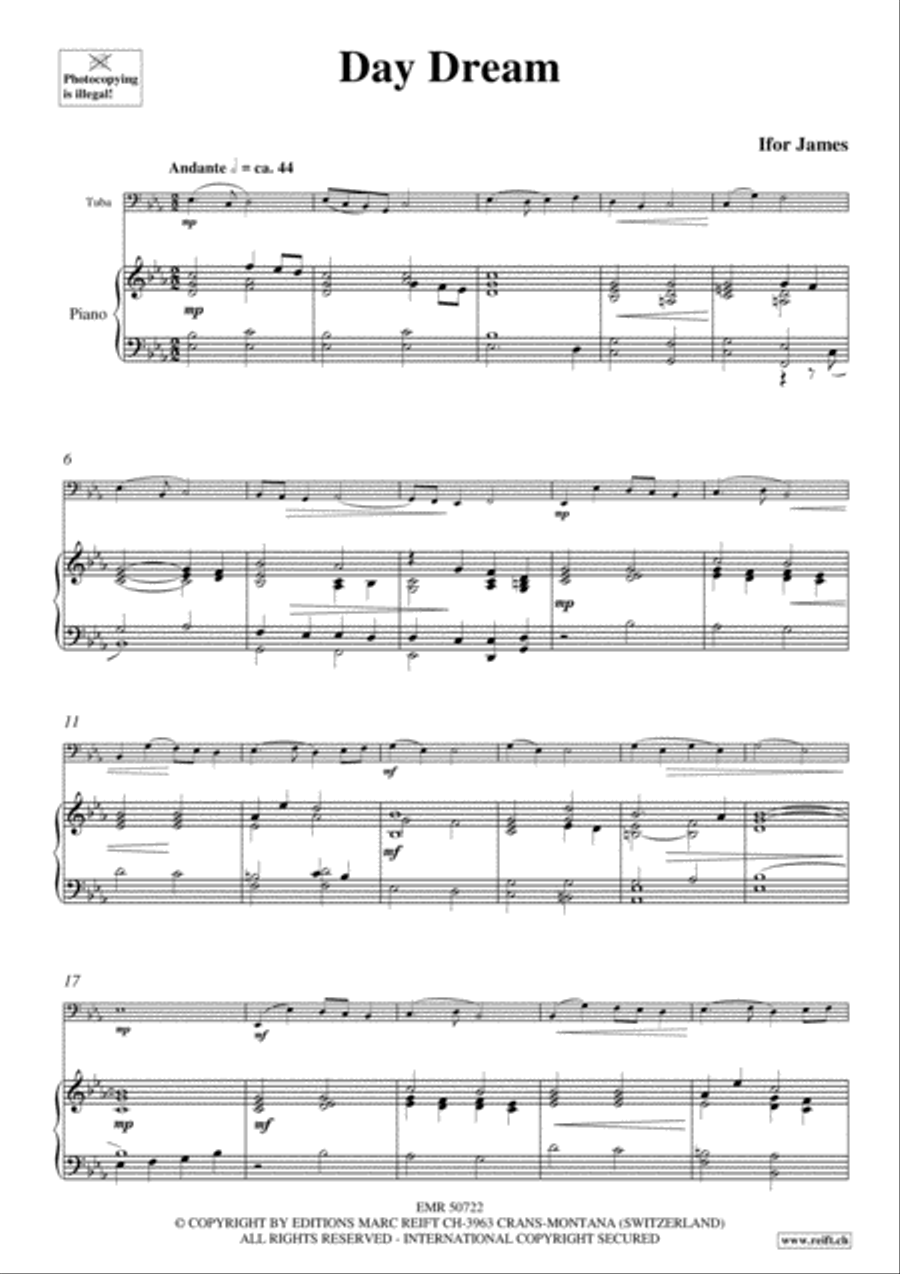 Day Dream Tuba scores gallery preview page 3
