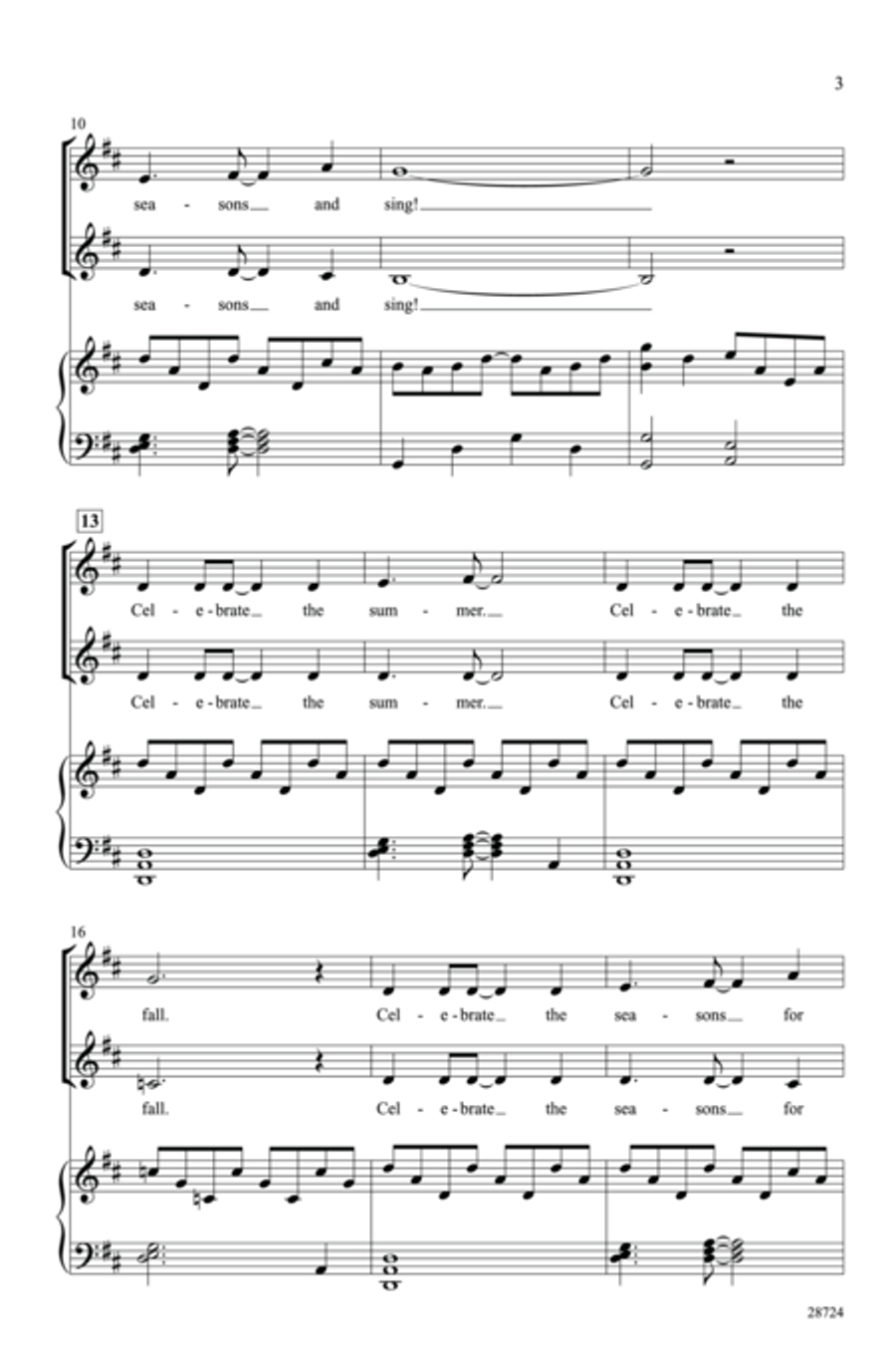 Seasons Seasons 2-Part scores gallery preview page 3
