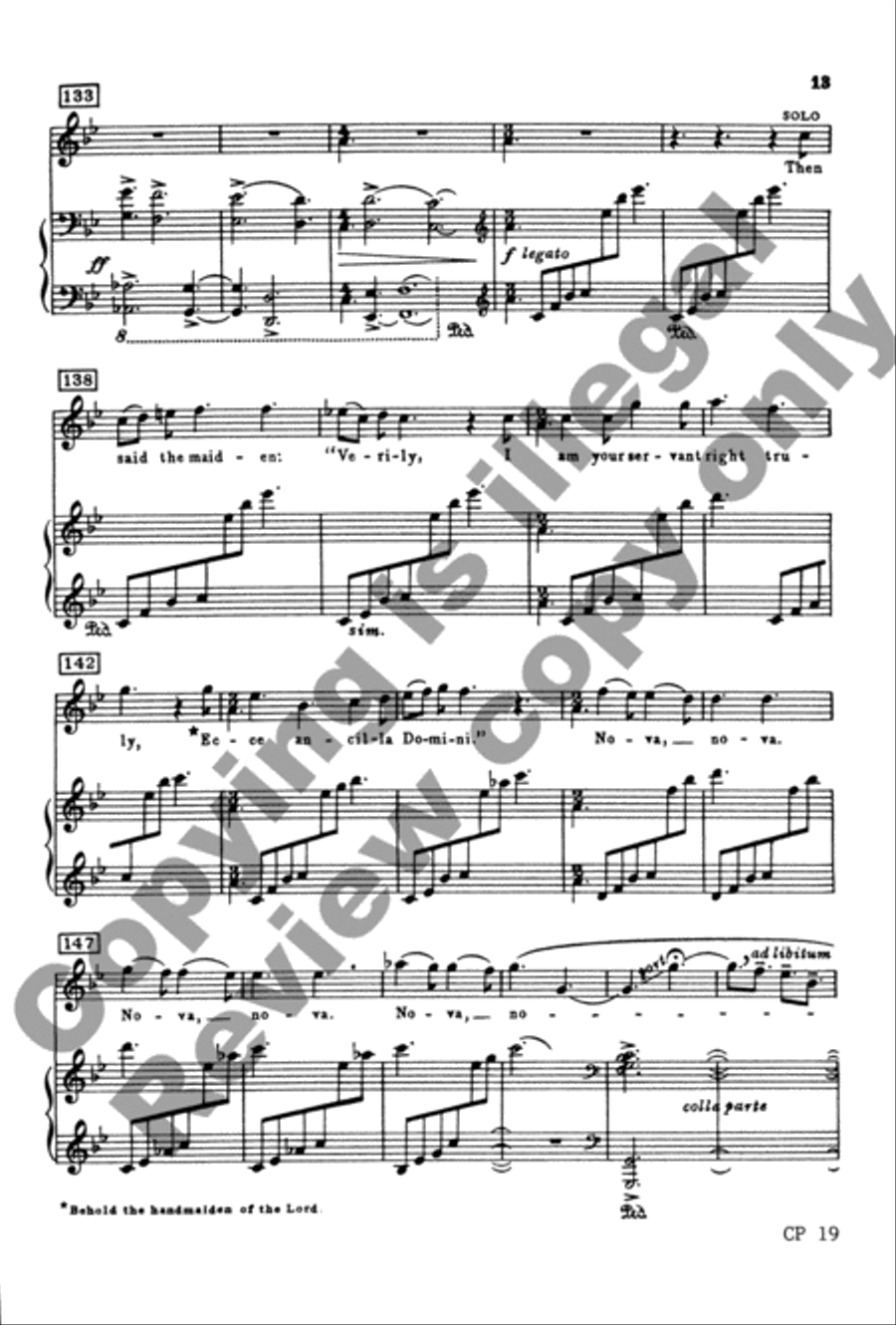 Nova, Nova! 4-Part scores gallery preview page 12