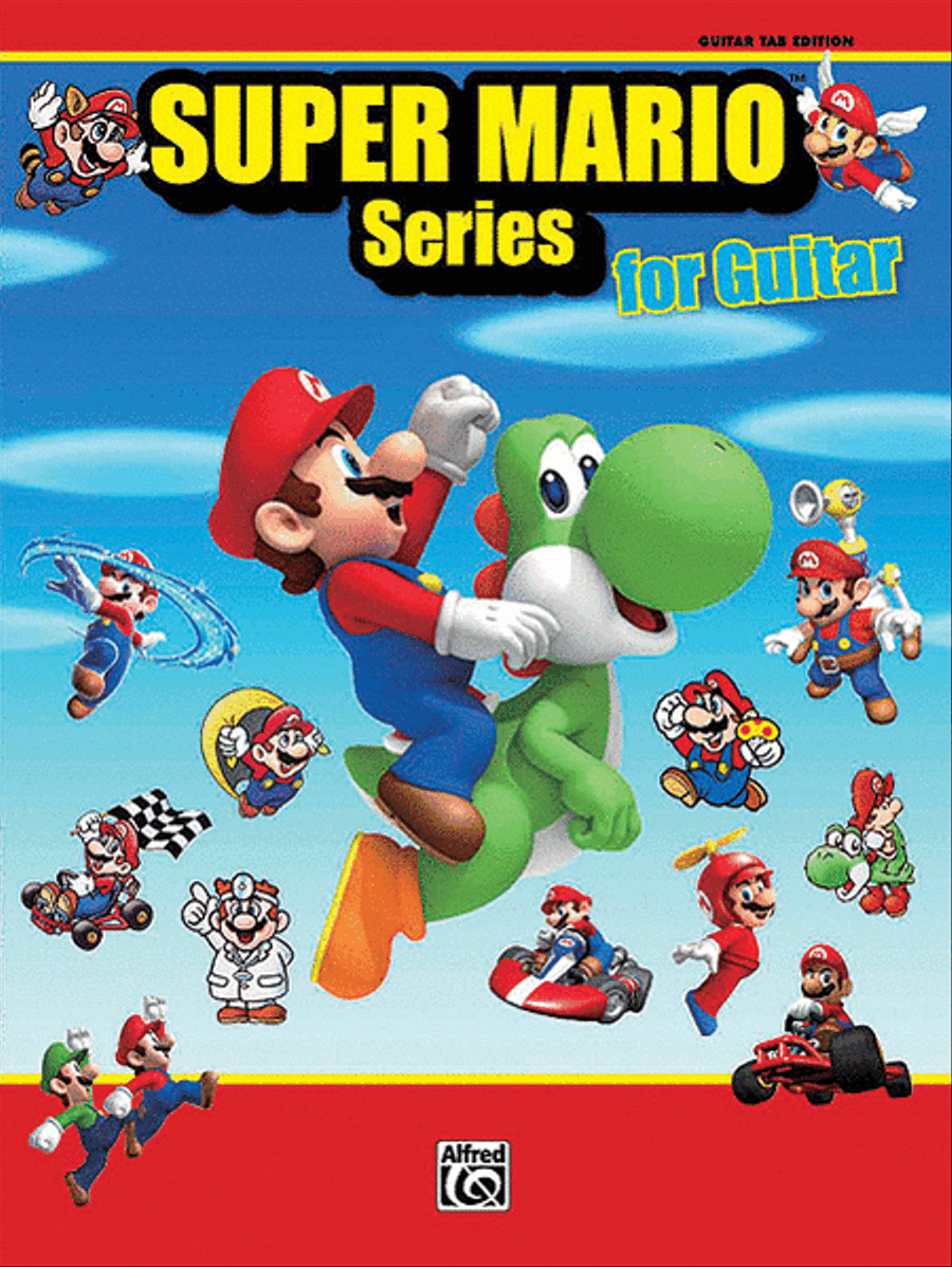 Super Mario Series for Guitar Guitar Tablature scores gallery preview page 1