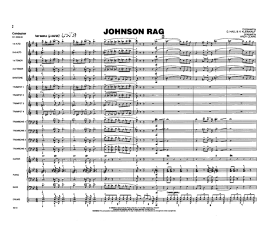 Johnson Rag Jazz Ensemble scores gallery preview page 2