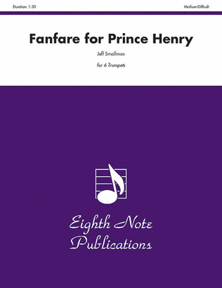 Book cover for Fanfare for Prince Henry