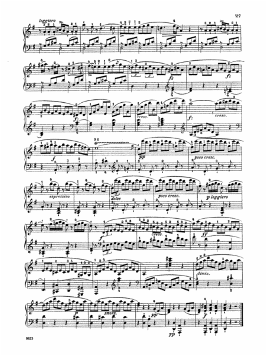 Clementi: Piano Sonatas (Volume III) Piano Solo scores gallery preview page 2