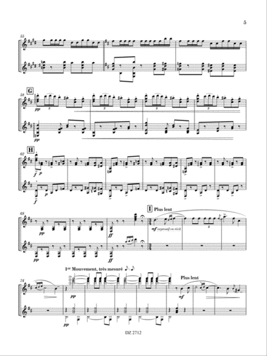 Alborada del gracioso Classical Guitar scores gallery preview page 5