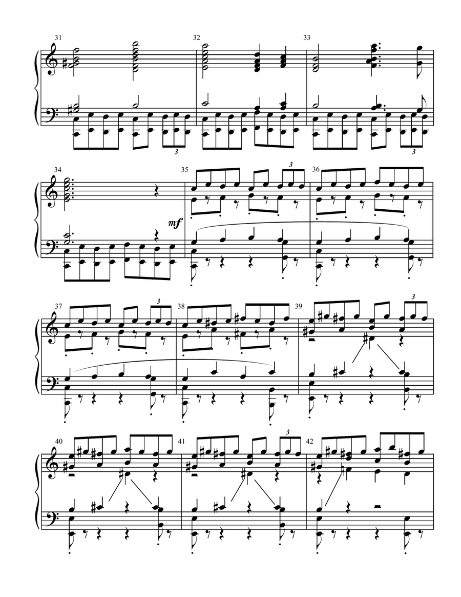 Carillon Handbell Choir scores gallery preview page 4