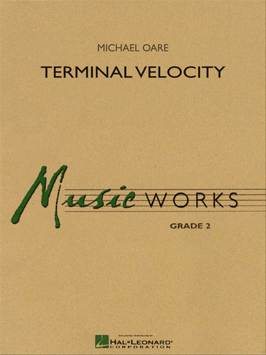 Terminal Velocity Concert Band scores gallery preview page 1