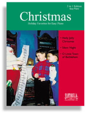 Book cover for Holly Jolly Christmas, Silent Night, O Little Town Of Bethlehem