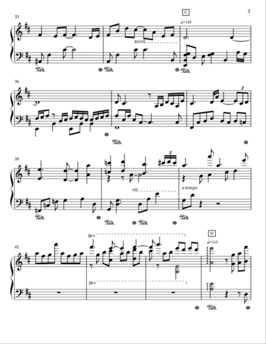 Suki Na Hito Dake Ni Suki Na Hito Dake Ni Piano Solo scores gallery preview page 3