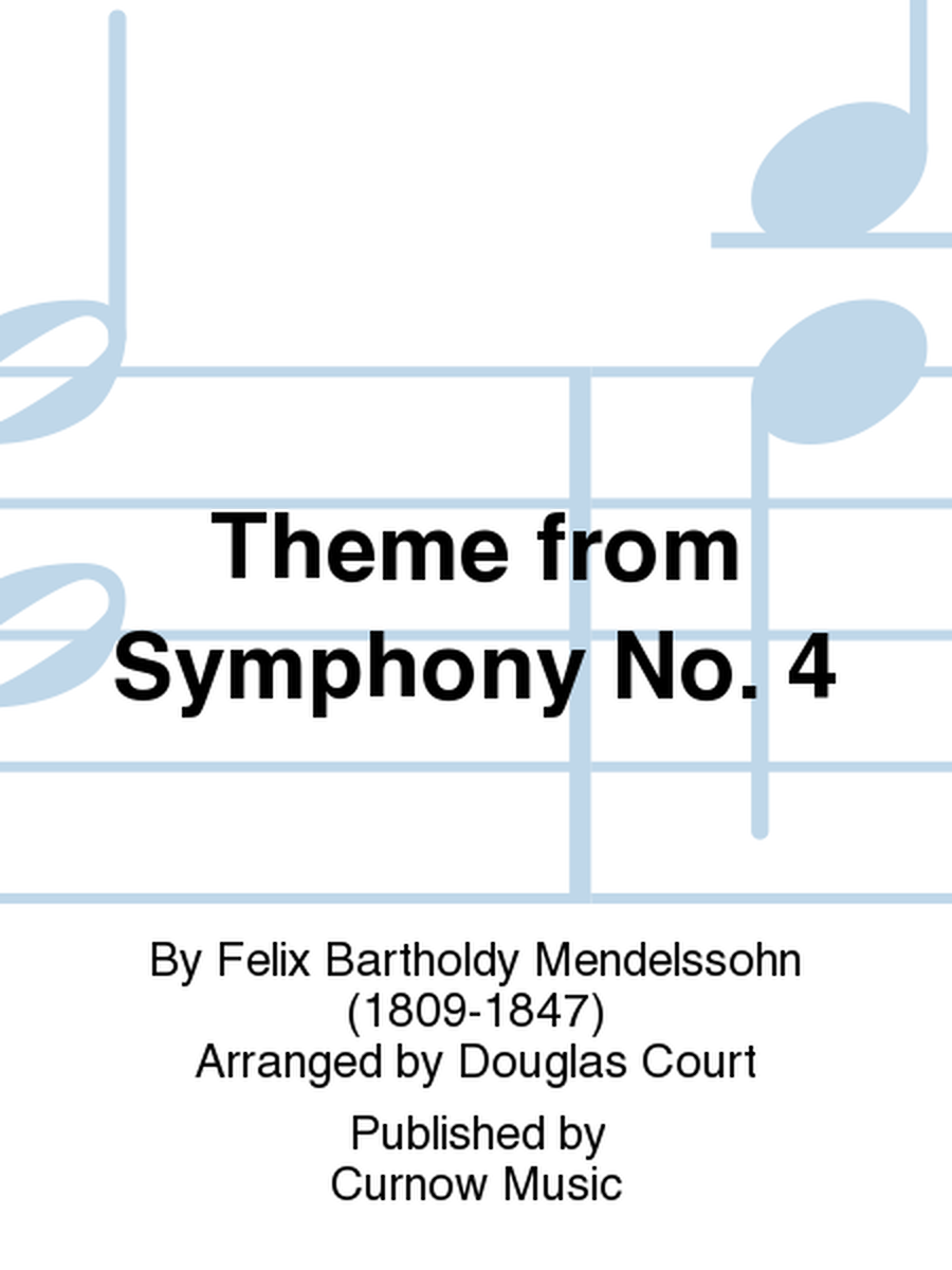 Theme from Symphony No. 4 image number null