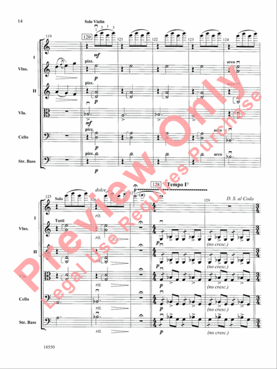 Legend String Orchestra scores gallery preview page 15