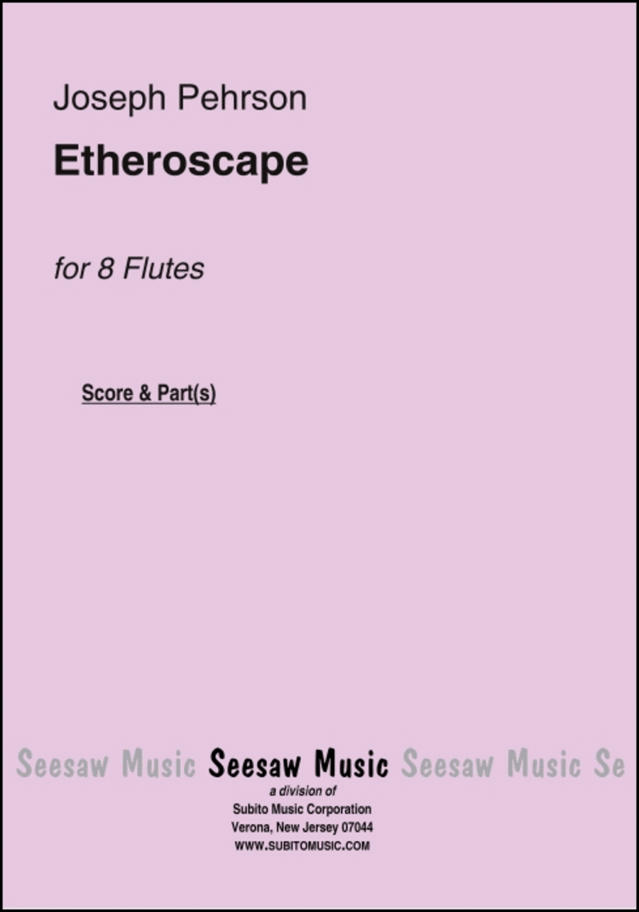 Etheroscape Etheroscape Woodwind Ensemble scores gallery preview page 1