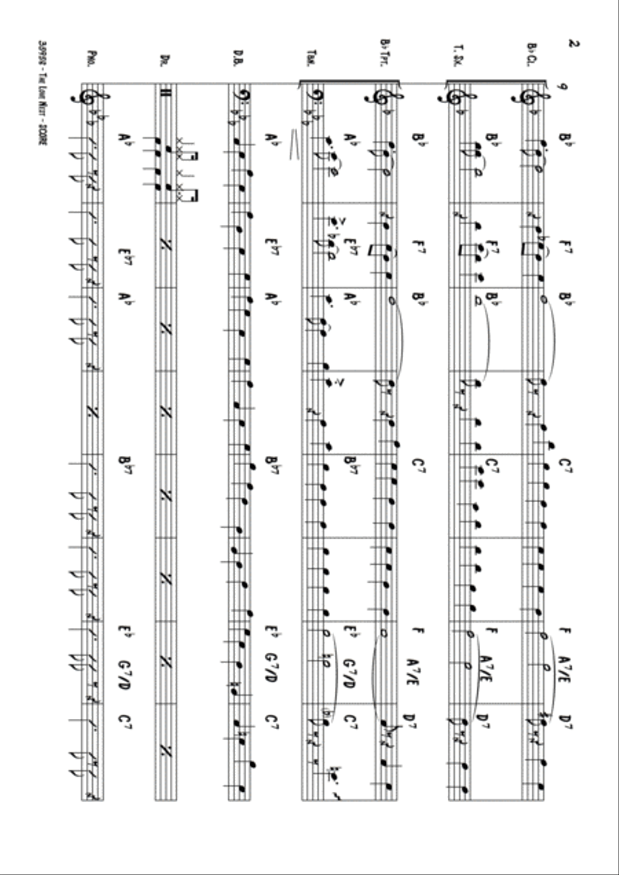 Love Nest Jazz Ensemble scores gallery preview page 3