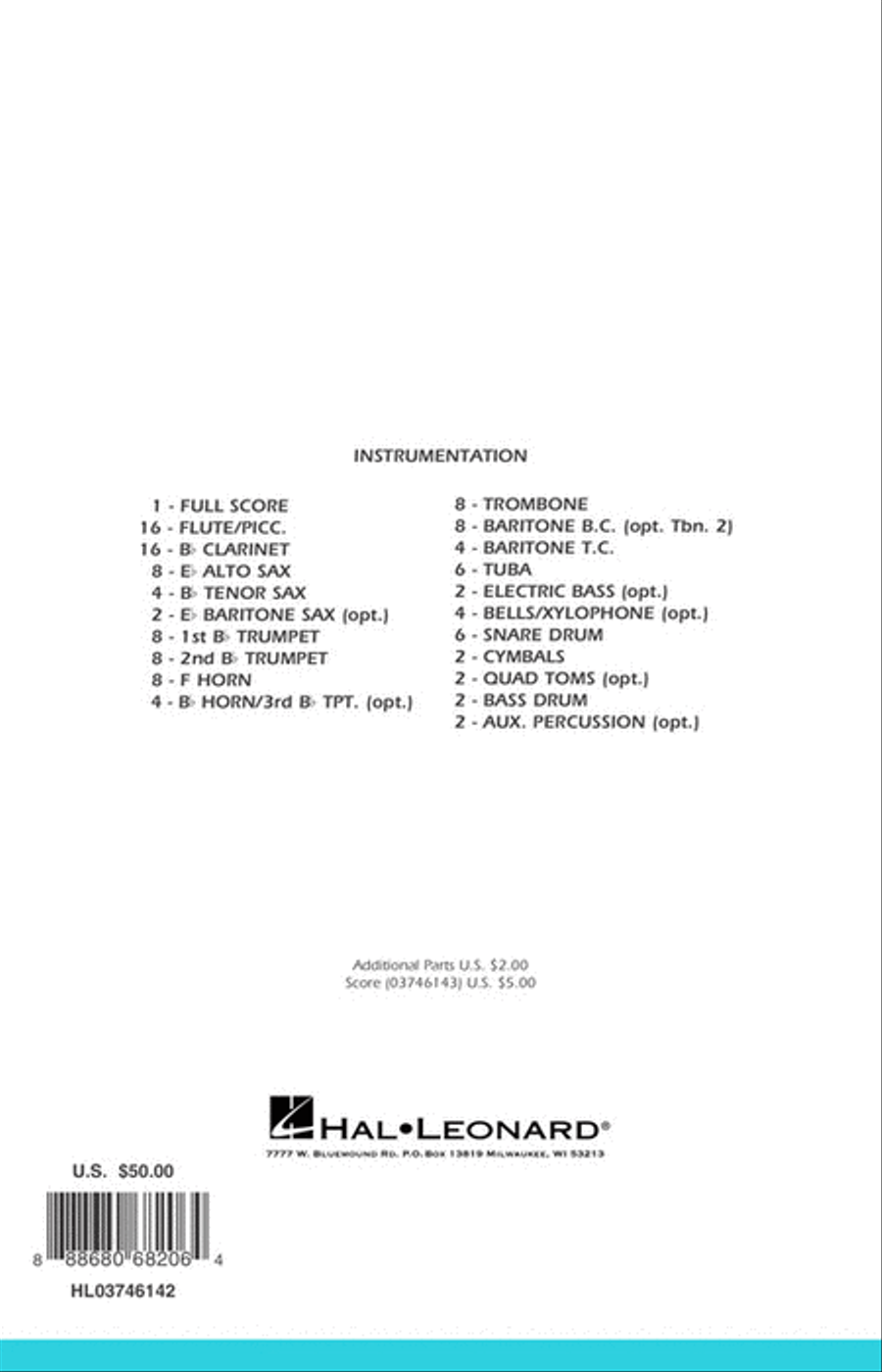 Crazy Train Marching Band scores gallery preview page 14
