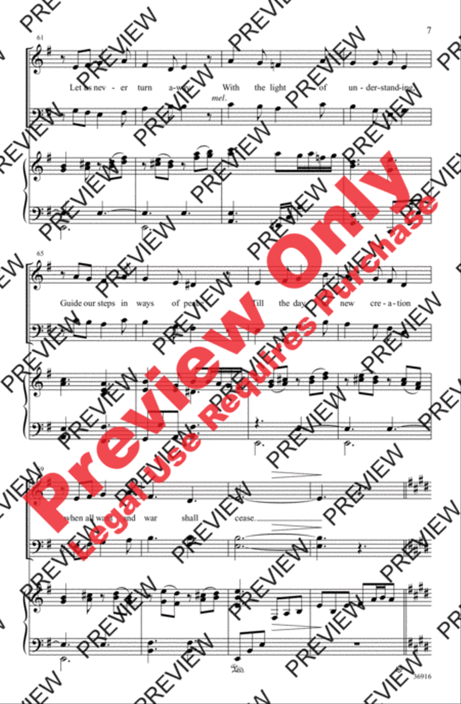 Christ, We See You Christ, We See You 4-Part scores gallery preview page 7