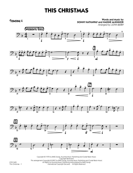 This Christmas - Trombone 4