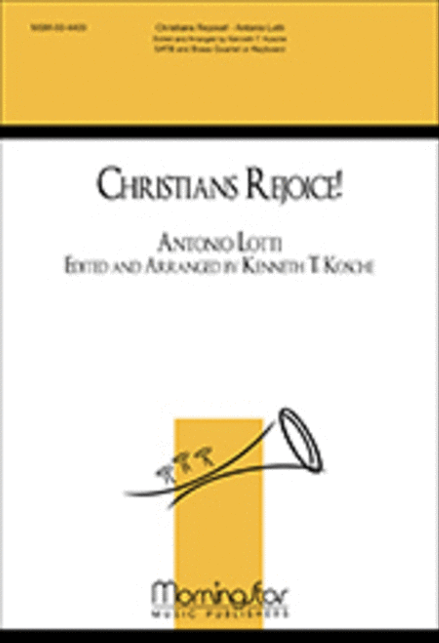 Christians, Rejoice! 4-Part scores gallery preview page 1