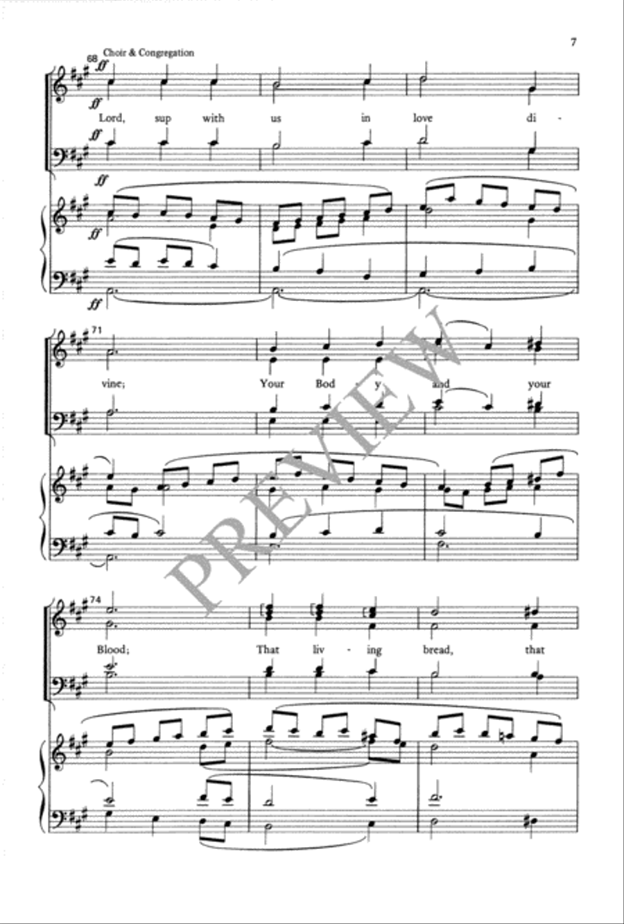 Shepherd of Souls 4-Part scores gallery preview page 8