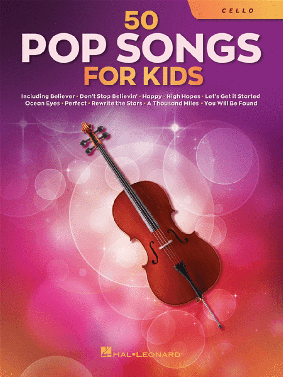 50 Pop Songs for Kids 50 Pop Songs for Kids Cello scores gallery preview page 1