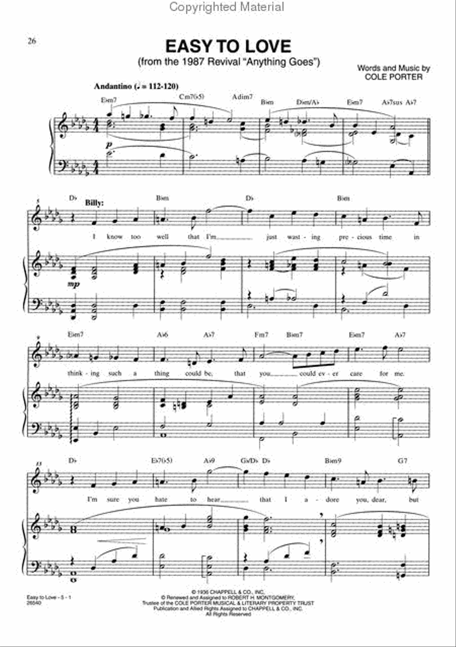 Singer's Library of Musical Theatre – Vol. 1 Voice scores gallery preview page 3