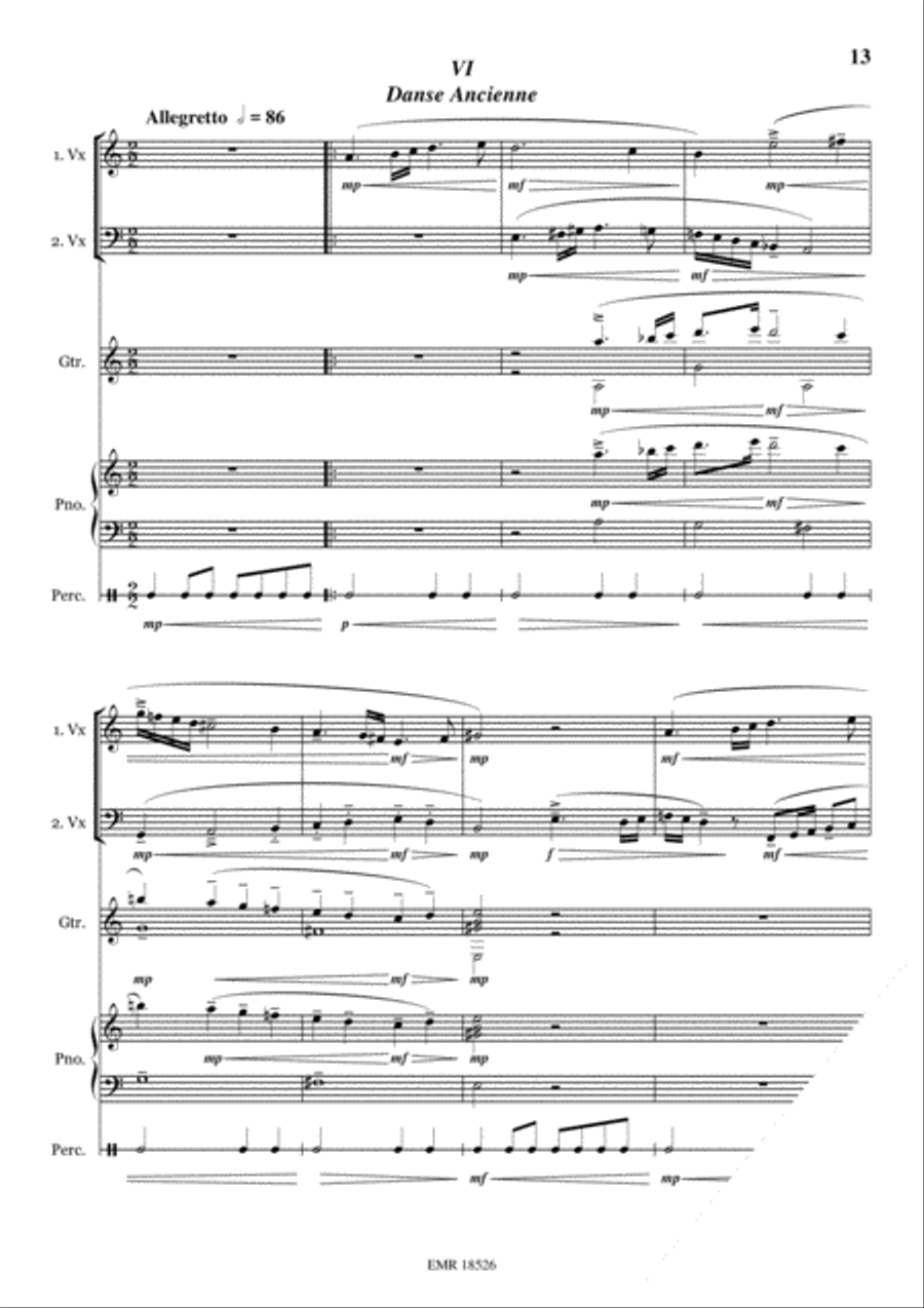 En Famille Piano scores gallery preview page 8
