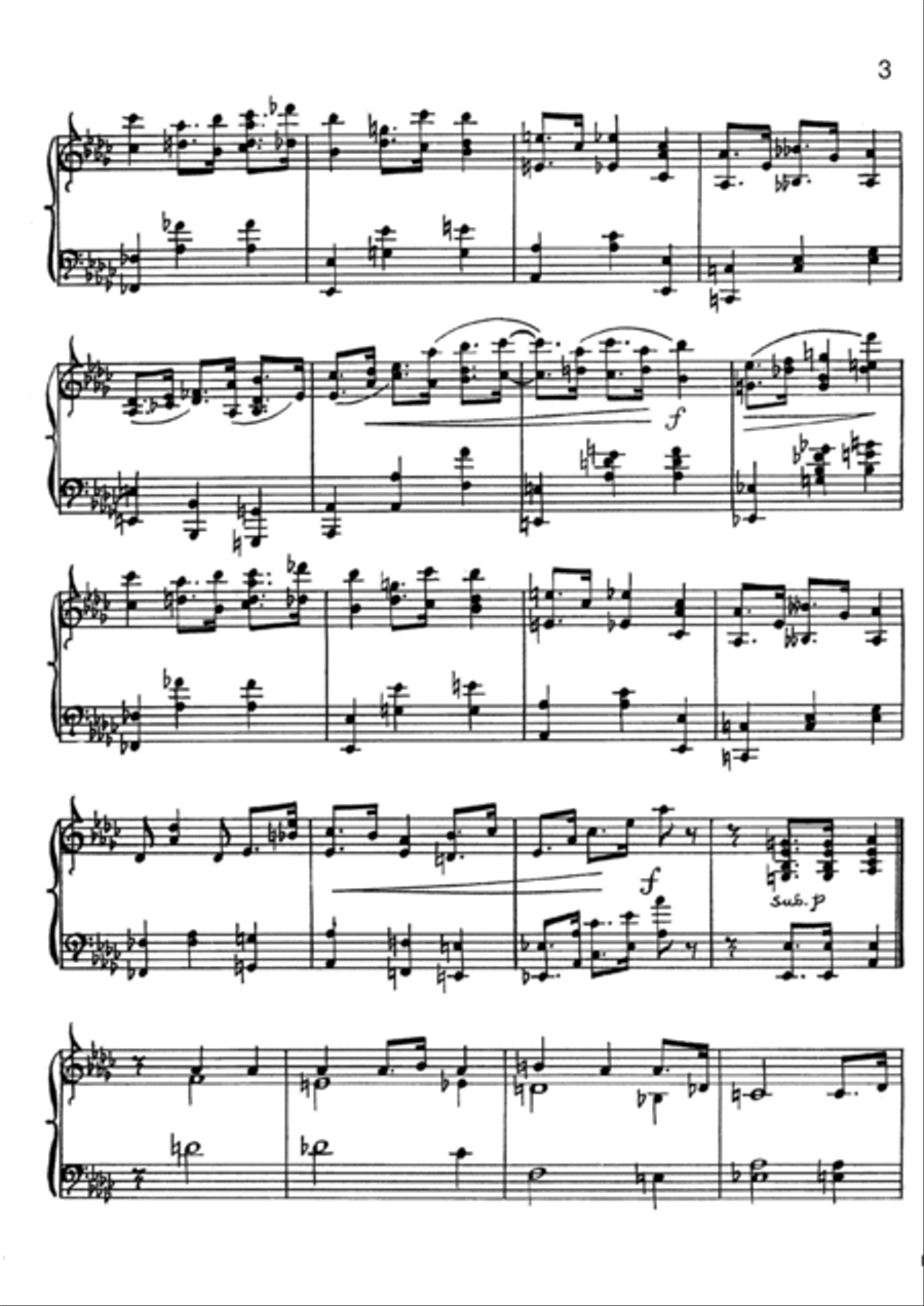 Forgotten Ballrooms Piano Solo scores gallery preview page 3