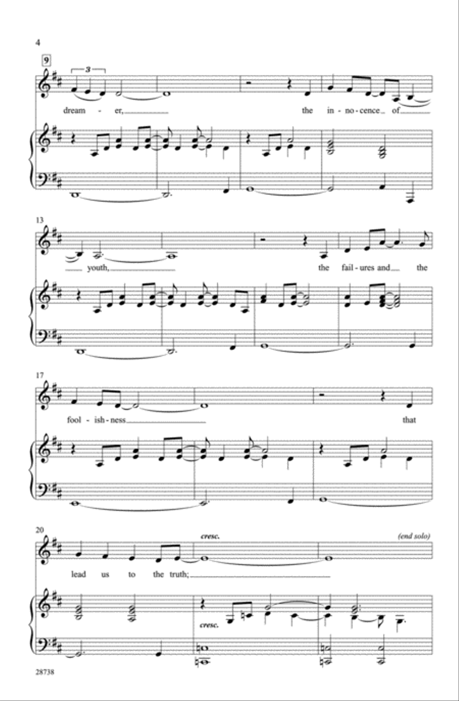 The Human Heart 3-Part scores gallery preview page 3