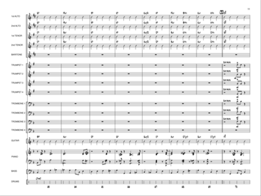 Pedal to the Metal Pedal to the Metal Jazz Ensemble scores gallery preview page 10