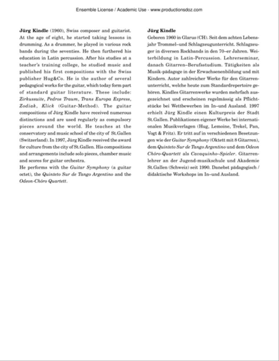 Praeludium, Passacaglia Praeludium, Passacaglia Classical Guitar scores gallery preview page 2