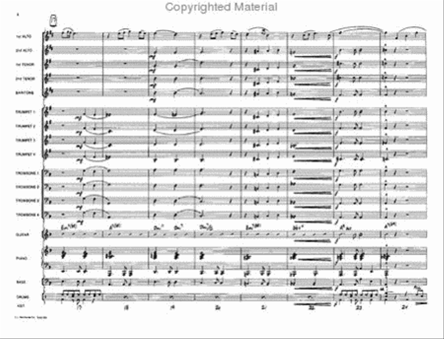 Autumn Twilight Jazz Ensemble scores gallery preview page 4
