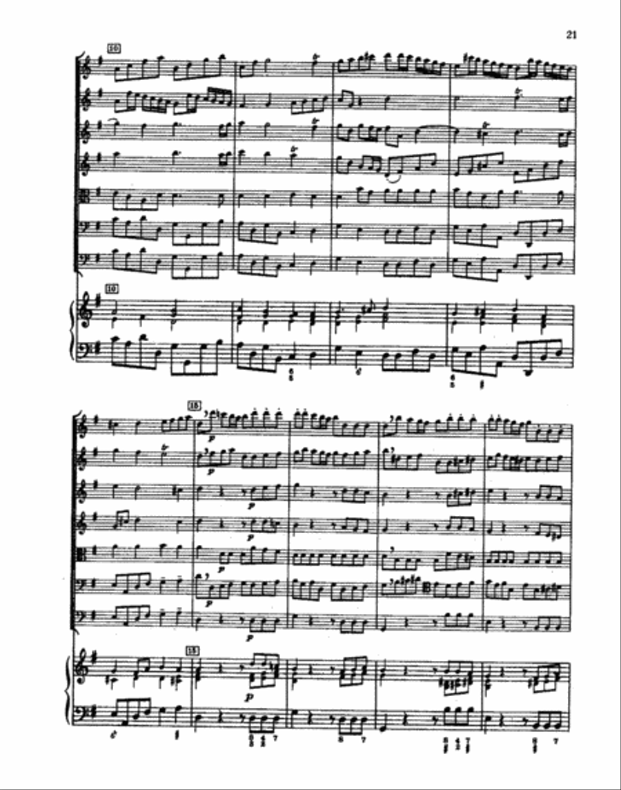 Concertino No. 2 in G (Pergolesi) Score scores gallery preview page 5