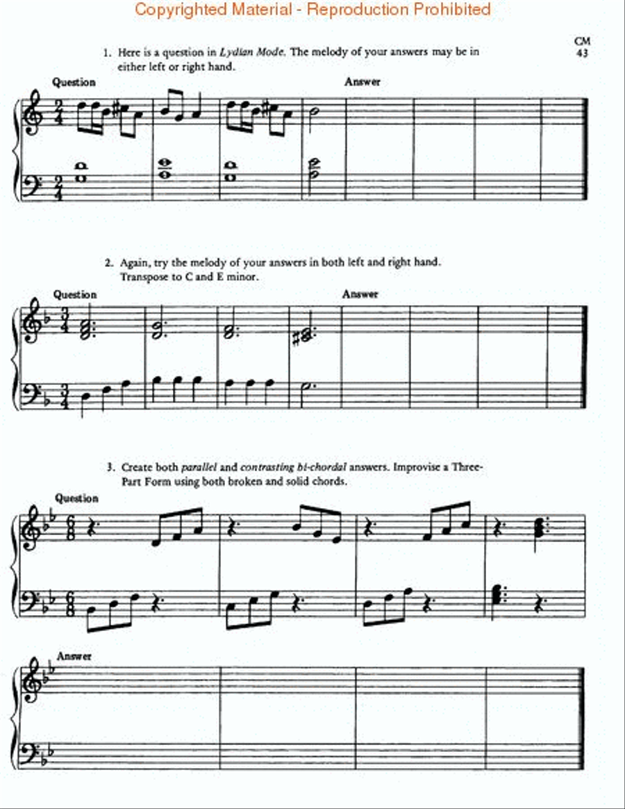 Creative Music Piano Method scores gallery preview page 2