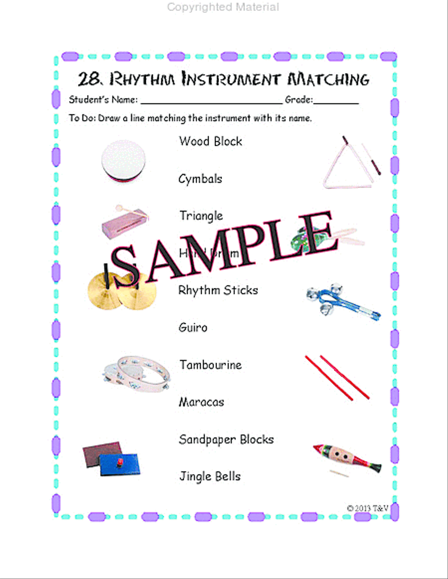 Rhythm Instrument Fun Rhythm Instrument Fun Percussion scores gallery preview page 7