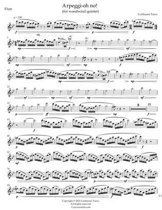 Arpeggi-oh no! for Quintet (Woodwind quintet)