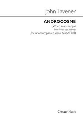 Book cover for Androcosme (When Man Sleeps)